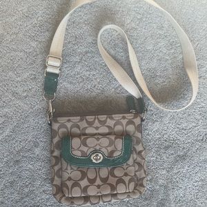 Coach Signature Crossbody Purse